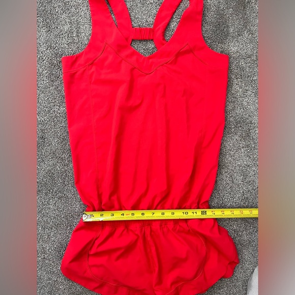 Lululemon Speedy Runsie in Red Romper - Picture 10 of 10